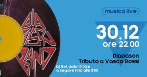 DIAPASON – Tributo a Vasco Rossi @POP – Cibo e Spettacolo, Vigonza (PD)