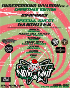 UNDERGROUND INVASION vol. 2 special guest: Gandotek