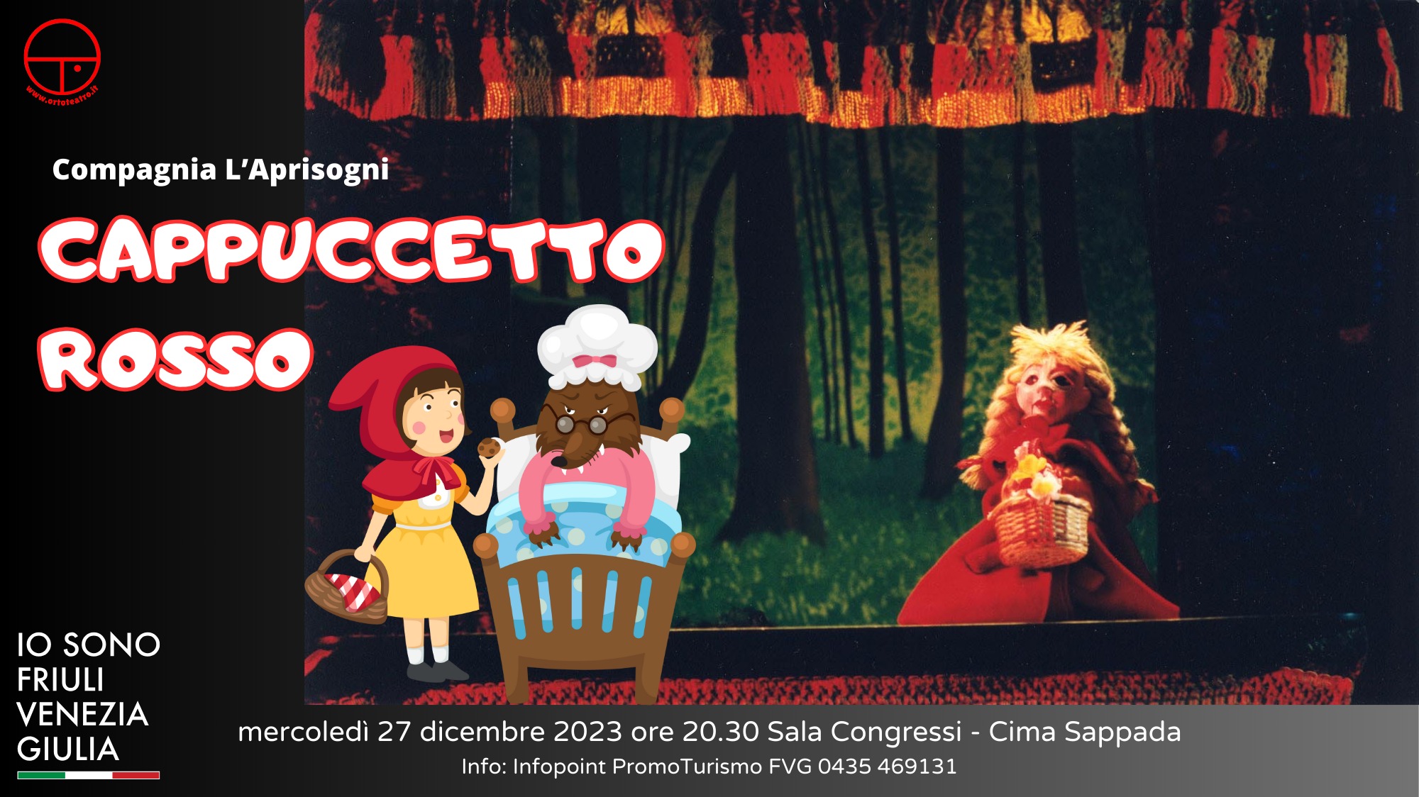 A Sappada Compagnia L’Aprisogni presenta CAPPUCCETTO ROSSO - EventiFVG.it