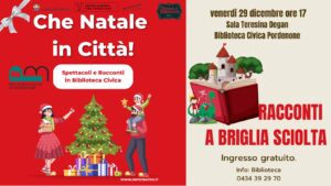 CHE NATALE IN CITTÀ! – Ortoteatro presenta RACCONTI A BRIGLIA SCIOLTA!