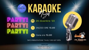 Karaoke Night // Venerdì 29 dicembre 2023