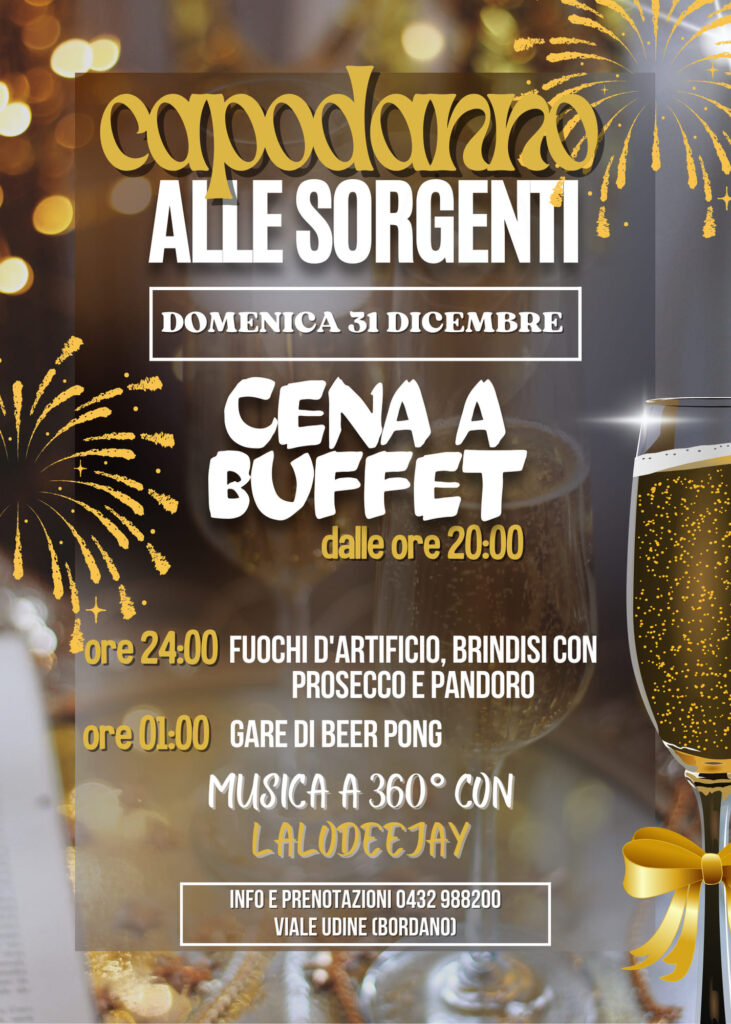 CAPODANNO ALLE SORGENTI - EventiFVG.it