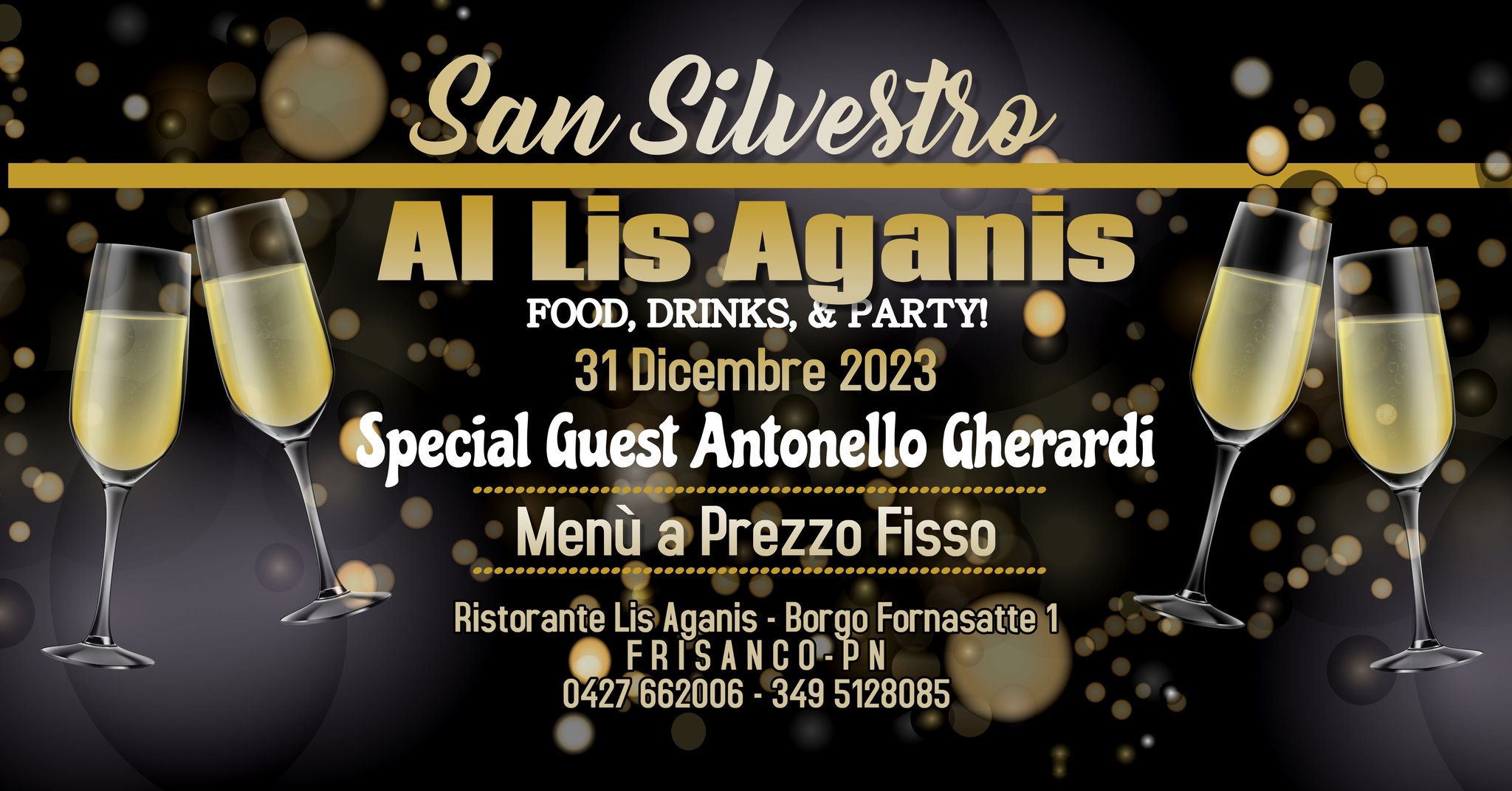 San Silvestro 💫 @ Lis Aganis Frisanco - San Silvestro 💫 @ Lis Aganis Frisanco - EventiFVG.it