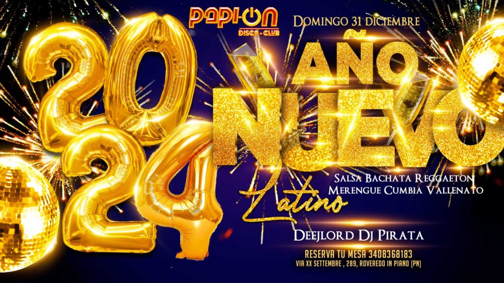 Fin de año Latina @ Papi On - Fin de año Latina @ Papi On - EventiFVG.it