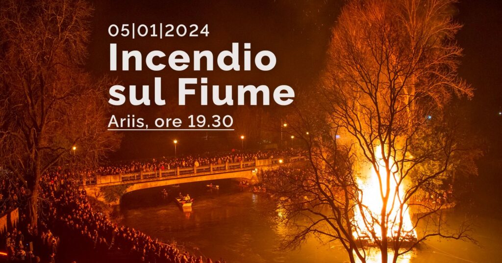 Incendio sul Fiume | Ariis - EventiFVG.it