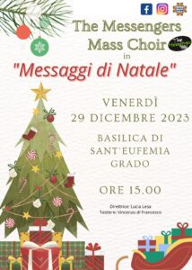 Messaggi di Natale – Concerto The Messengers Mass Choir a Grado