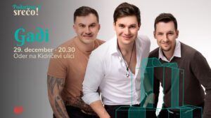 Koncert 🪗 narodnozabavne glasbe s skupino Gadi v Novi Gorici! 🎼