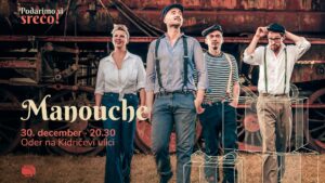 🎺 Skupina MANOUCHE nastopa v Novi Gorici! 🎶