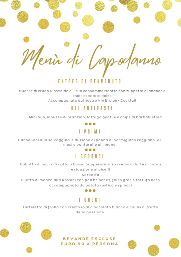 Cenone di San Silvestro - EventiFVG.it