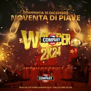 WONDER 2K24 – Capodanno a Noventa di Piave