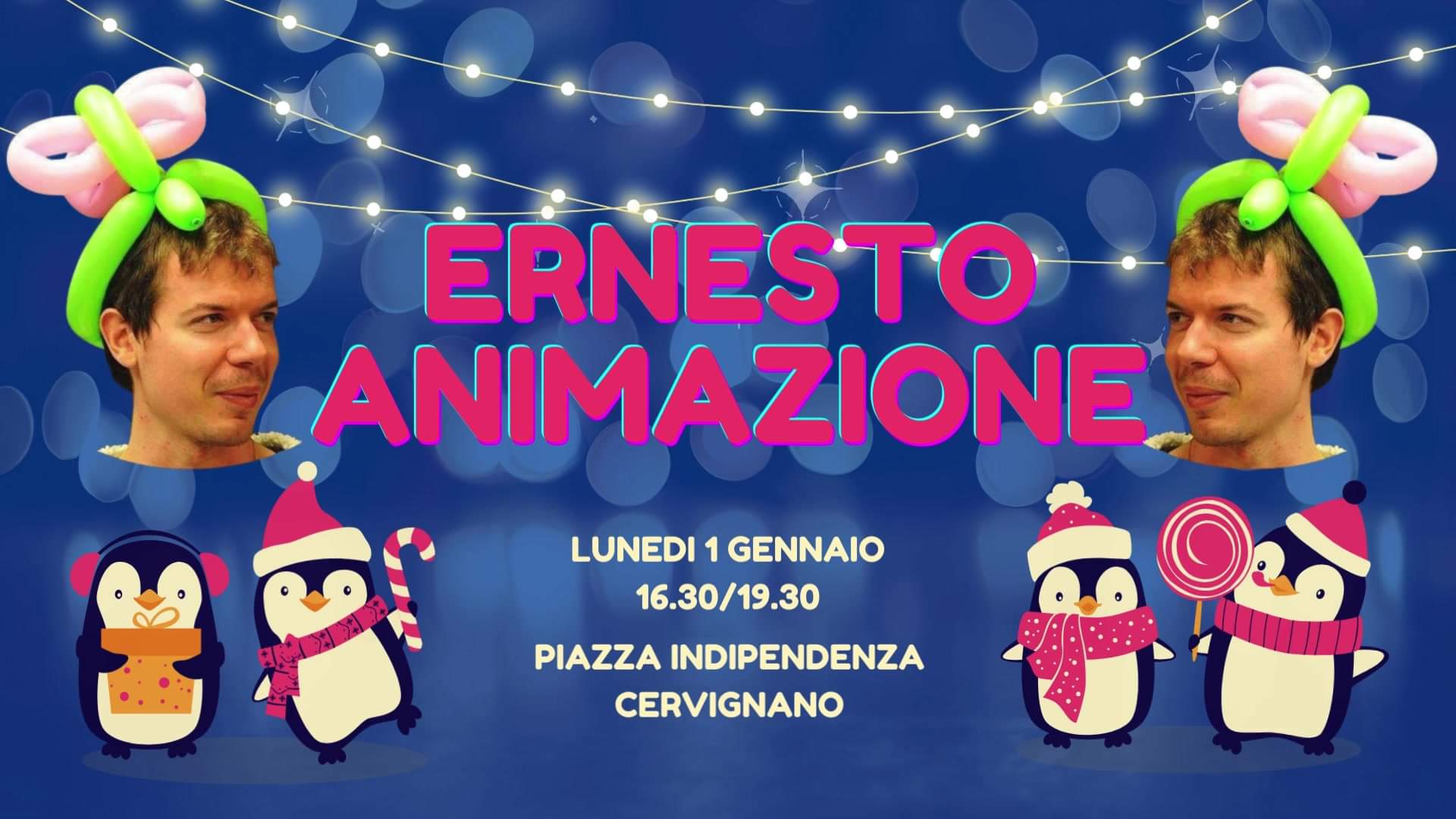 Inizio 2024 con Ernesto Animazione - Inizio 2024 con Ernesto Animazione - EventiFVG.it