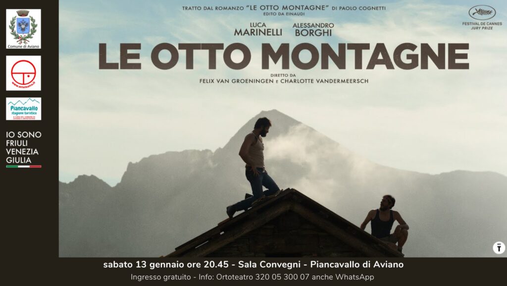A Piancavallo il Cinema è… Montagna LE OTTO MONTAGNE - A Piancavallo il Cinema è… Montagna LE OTTO MONTAGNE - EventiFVG.it