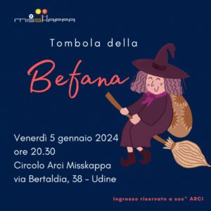 TOMBOLA DELLA BEFANA