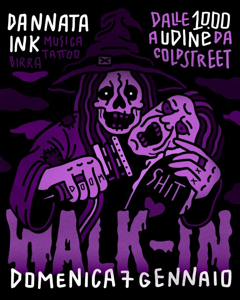 DANNATA INK - WALKIN - 2024🔥 - EventiFVG.it