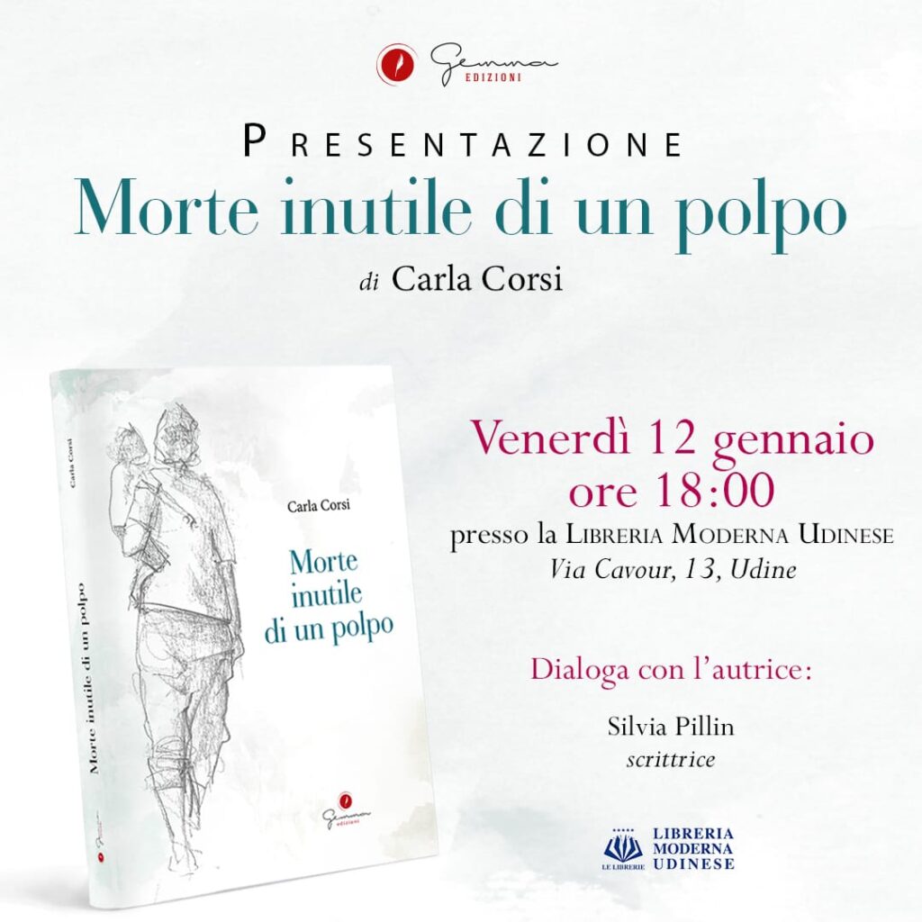 Carla Corsi presenta: Morte inutile di un polpo - EventiFVG.it