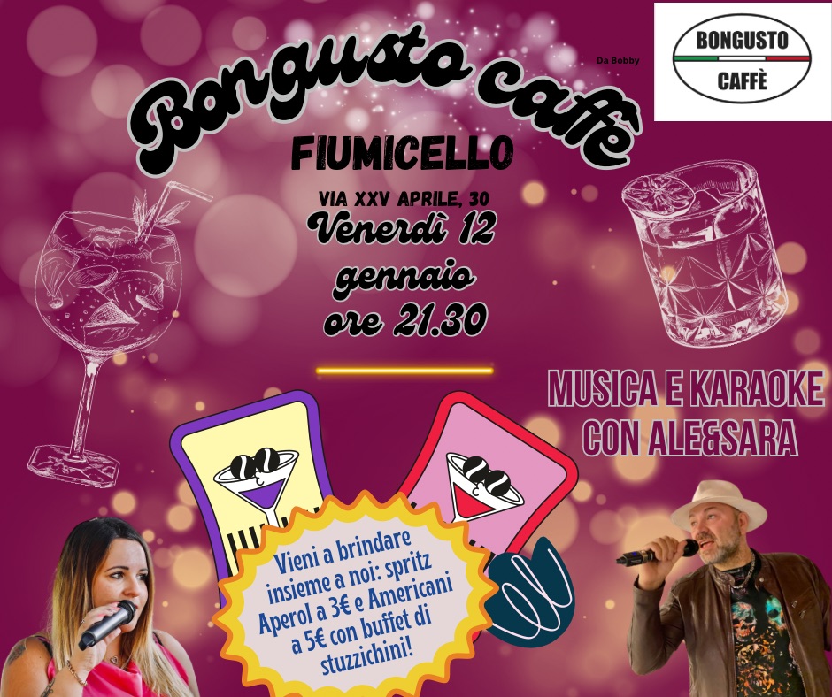 Bongusto Caffè Fiumicello - Bongusto Caffè Fiumicello - EventiFVG.it