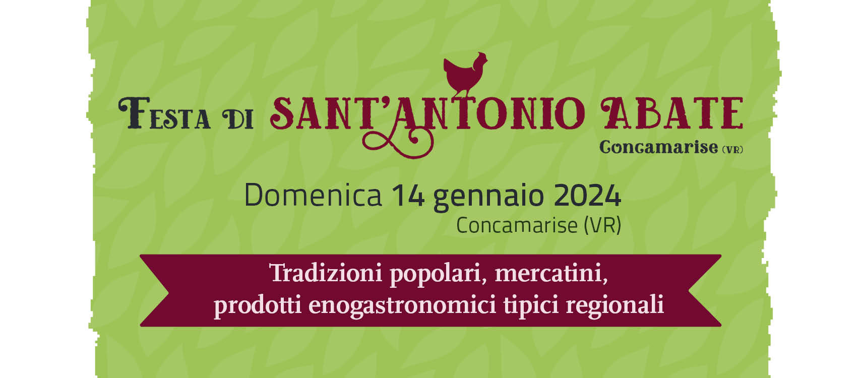 13° Festa di Sant'Antonio Abate 2024 - Concamarise (VR) - EventiFVG.it