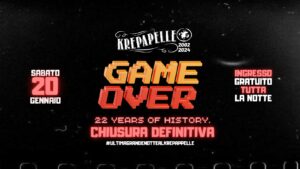 GAME OVER ★ CHIUSURA DEFINITIVA ★ 20.01.24