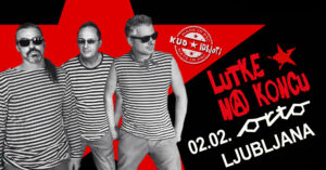 Kud Idijoti tribute LUTKE NA KONCU v Orto Bar Ljubljana 02.02.2024.