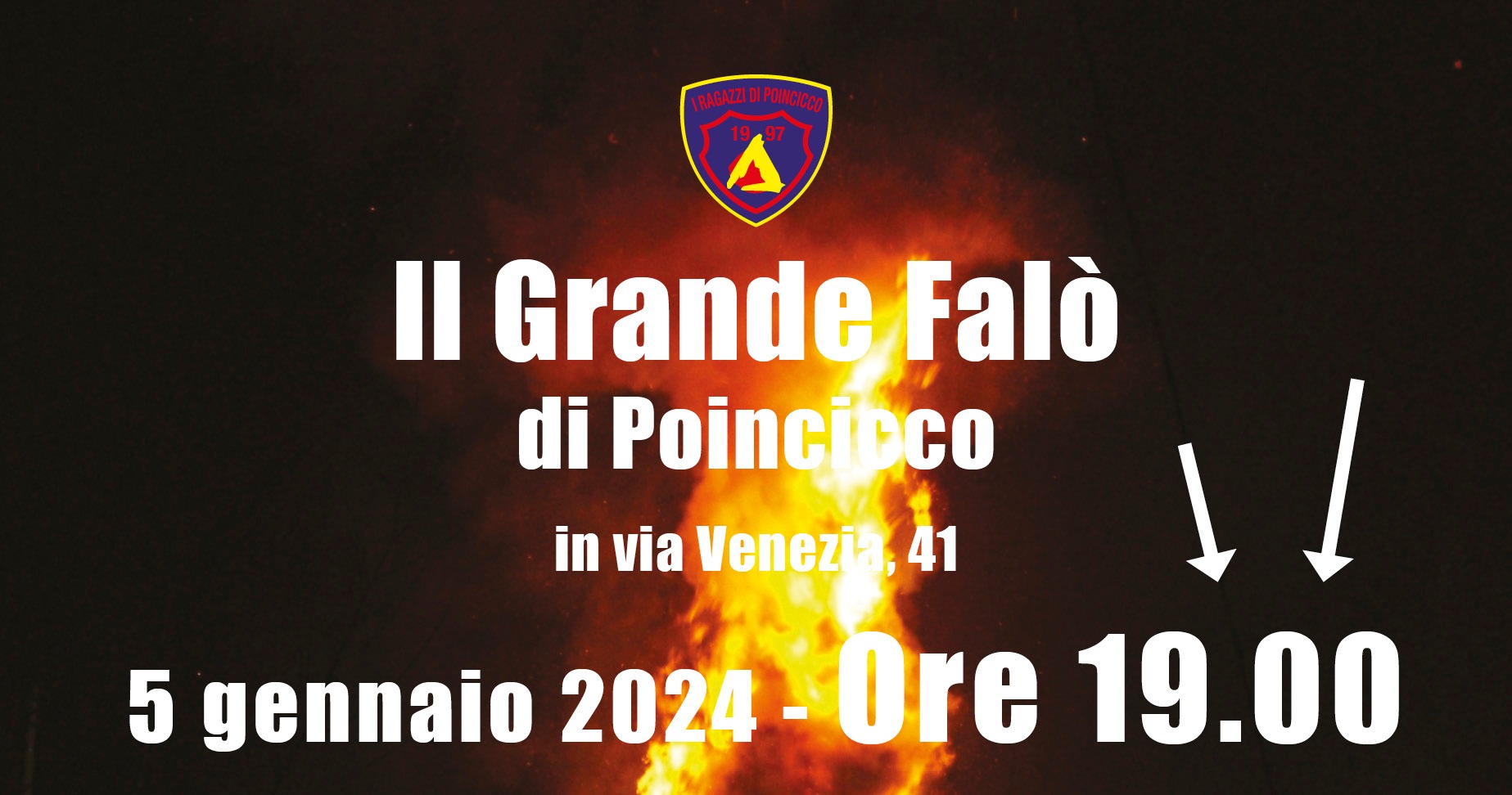 Il Grande Falò di Poinccco 2024 - EventiFVG.it