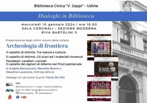 Presentazione ultimi volumi della collana “Archeologia di frontiera”
