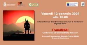 I samurai conferenza di Giambattista Melissari