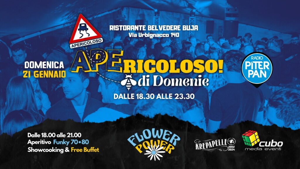 Apericoloso di Domenie ★ 21.01.24 - EventiFVG.it