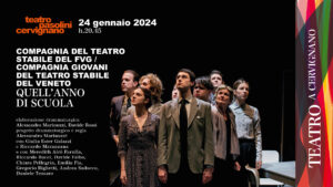#teatro QUELL’ANNO DI SCUOLA al Teatro Pasolini di Cervignano