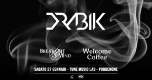 Drabik / Break Out Of Mind / Welcome Coffee live at Tune Music Lab – Pordenone