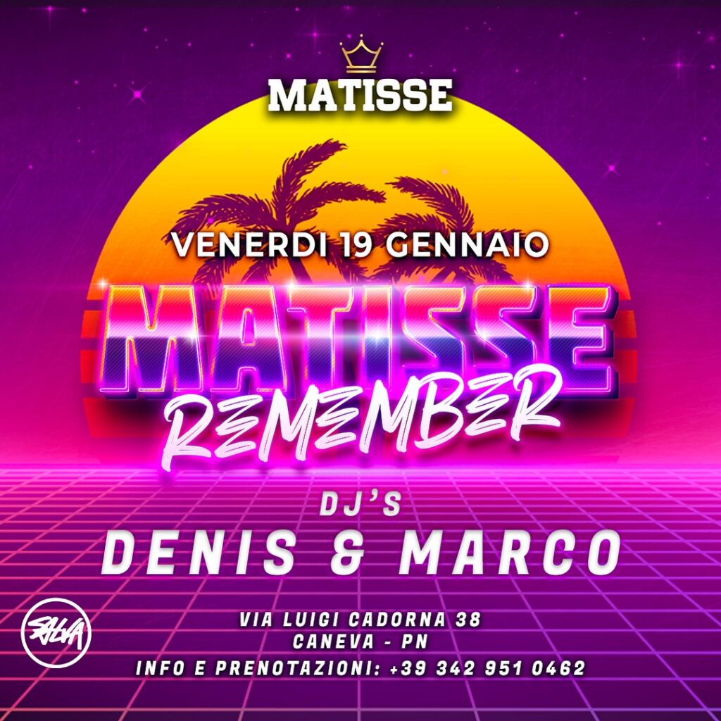 REMEMBER MATISSE - REMEMBER MATISSE - EventiFVG.it