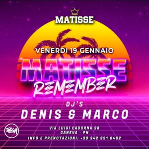 REMEMBER MATISSE