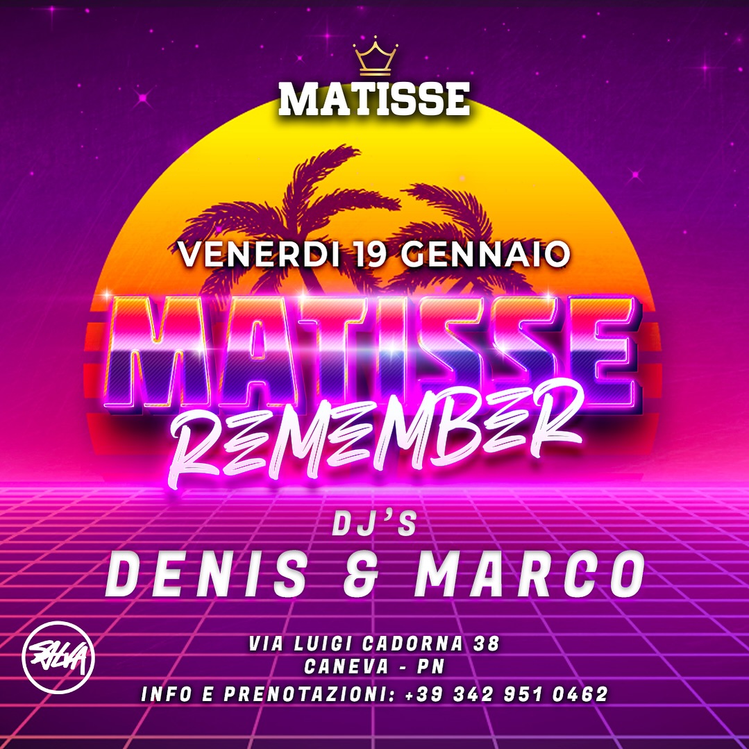 REMEMBER MATISSE 1 - REMEMBER MATISSE - EventiFVG.it