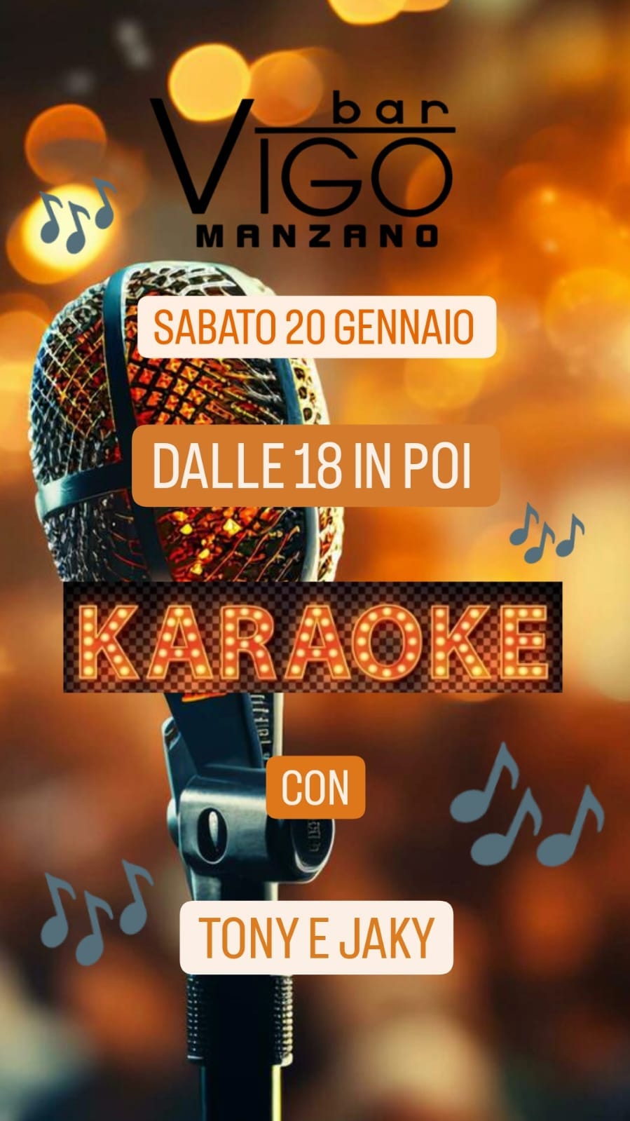 KARAOKE CON TONI & JAKY - EventiFVG.it