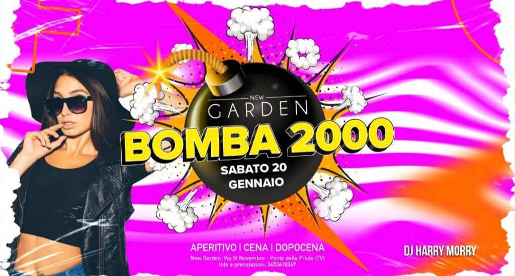 New Garden Sabato 20 Gennaio h. 20.00 - EventiFVG.it