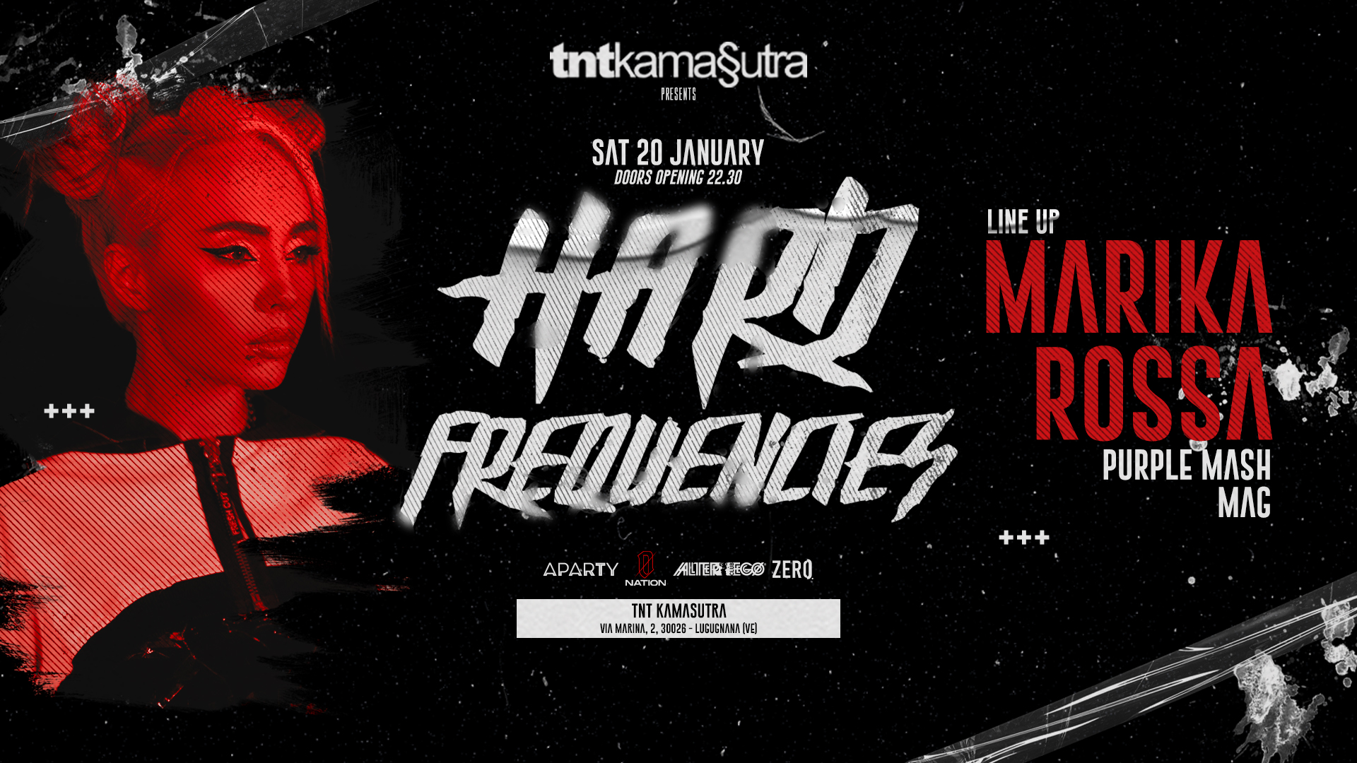 Sabato 20 Gennaio 2024 Hard Frequencies w// MARIKA ROSSA - EventiFVG.it