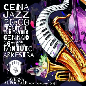 Jazz a Cena con la Bontuto Arkestra Social Jazz