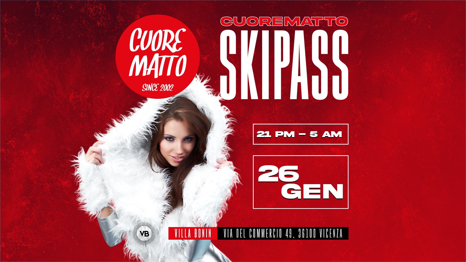 Cuore Matto - Skipass @VillaBonin - EventiFVG.it