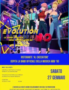 EVOLUTION80 LIVE AL CACCIATORE