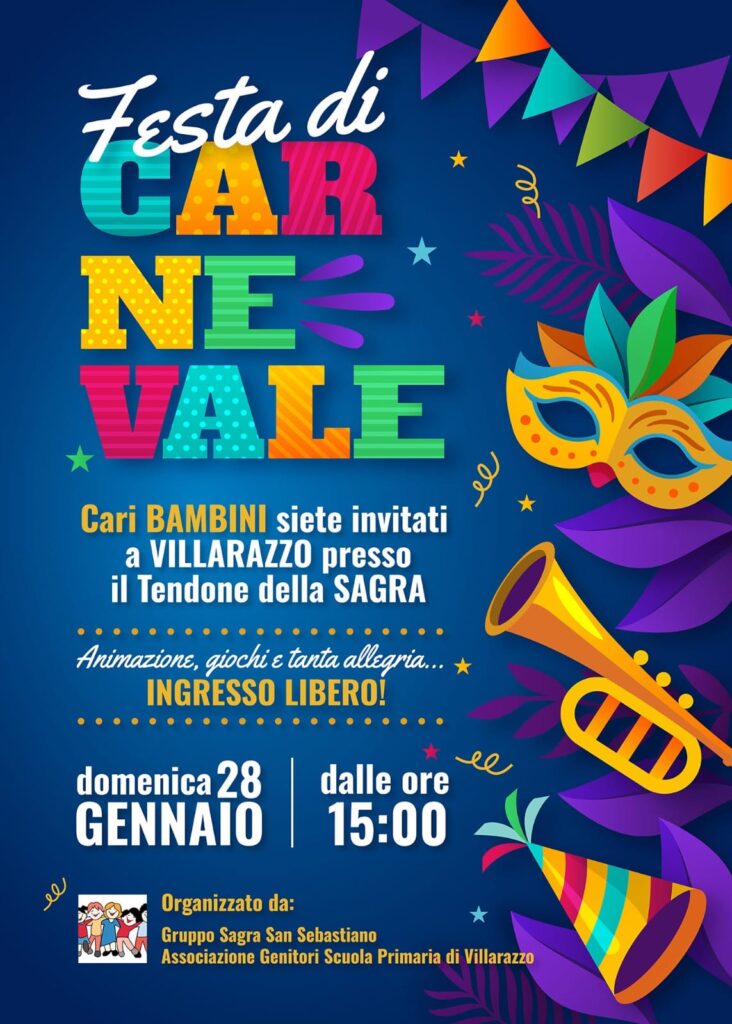 Festa di Carnevale VILLARAZZO - EventiFVG.it