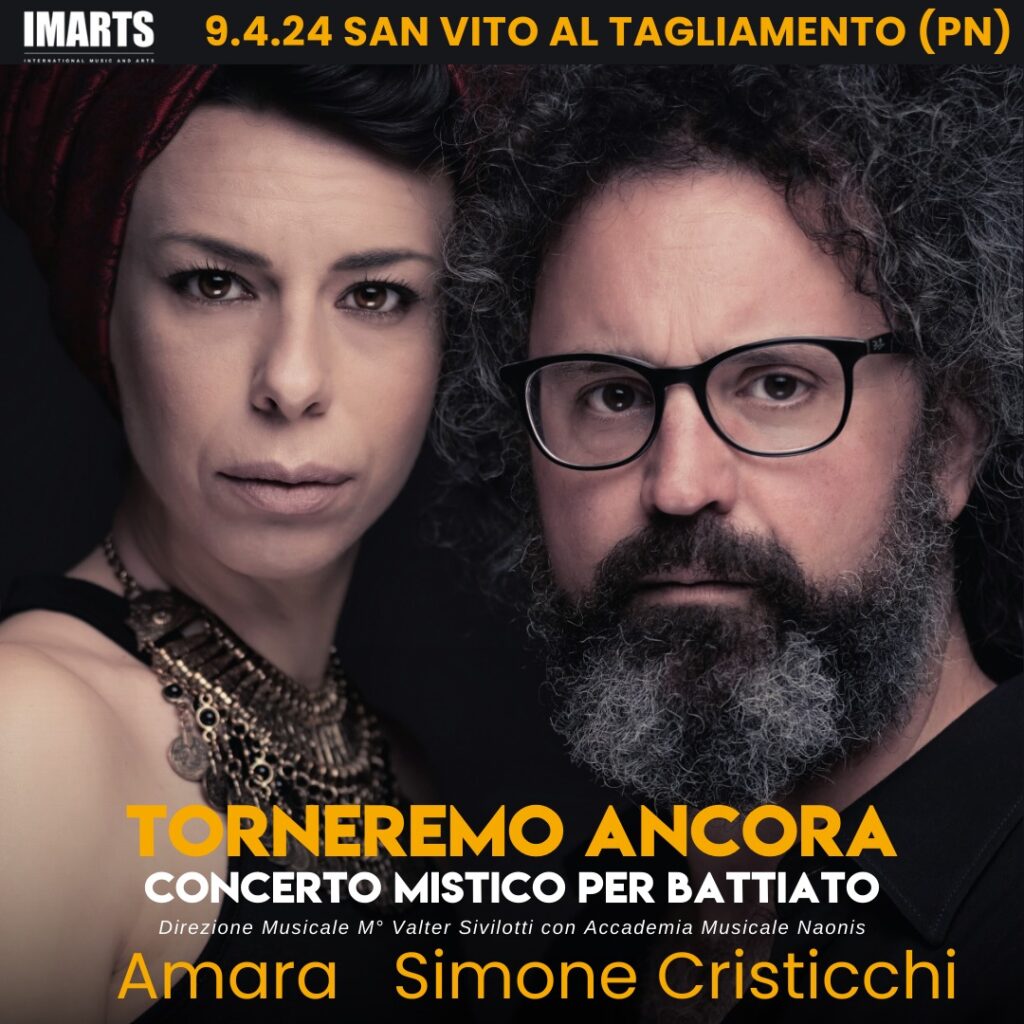 Simone Cristicchi e Amara - Concerto mistico per Battiato - San Vito al Tagliamento (PN) - Simone Cristicchi e Amara - Concerto mistico per Battiato - San Vito al Tagliamento (PN) - EventiFVG.it