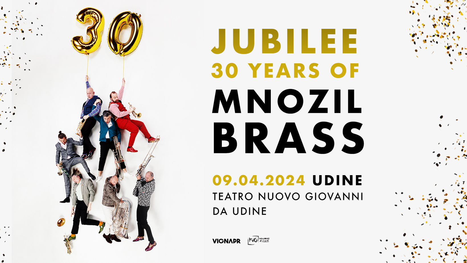 MNOZIL BRASS ● Teatro Nuovo Giovanni da Udine ● 9.4.2024 - MNOZIL BRASS ● Teatro Nuovo Giovanni da Udine ● 9.4.2024 - EventiFVG.it