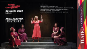 #teatro LISISTRATA regia Ugo Chiti con Amanda Sandrelli al Teatro Pasolini di Cervignano