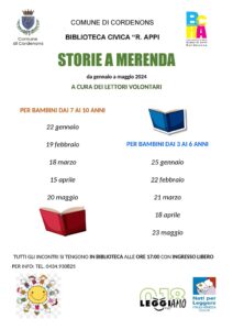 STORIE A MERENDA a cura dei lettori volontari