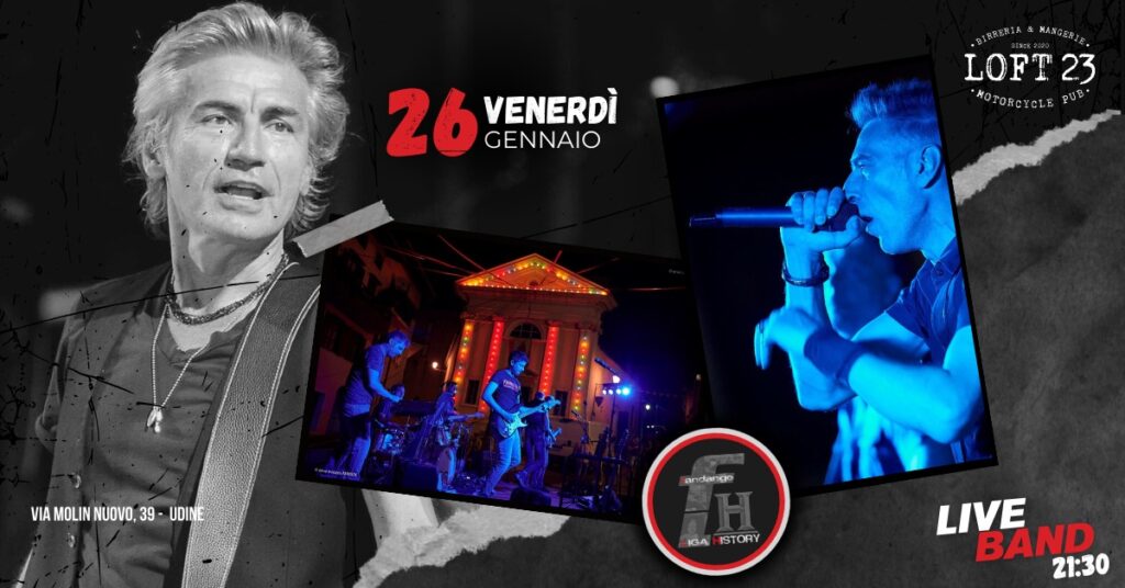 VENERDÌ 26.01 | Fandango Ligabue Rock Live | Loft23 - VENERDÌ 26.01 | Fandango Ligabue Rock Live | Loft23 - EventiFVG.it