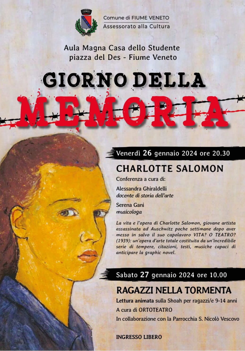 RAGAZZI NELLA TORMENTA Lettura animata sulla Shoah per ragazzi/e 9/14 anni - RAGAZZI NELLA TORMENTA Lettura animata sulla Shoah per ragazzi/e 9/14 anni - EventiFVG.it