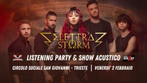 ELETTRA STORM LISTENING PARTY & SHOW ACUSTICO