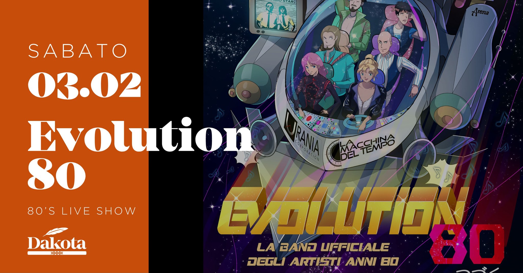 EVOLUTION 80 @Dakota, Vigonza (PD) - EventiFVG.it