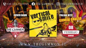 Live Music: Giovedì 08 Febbraio “Vertical Smile” Giovedì GRASSO