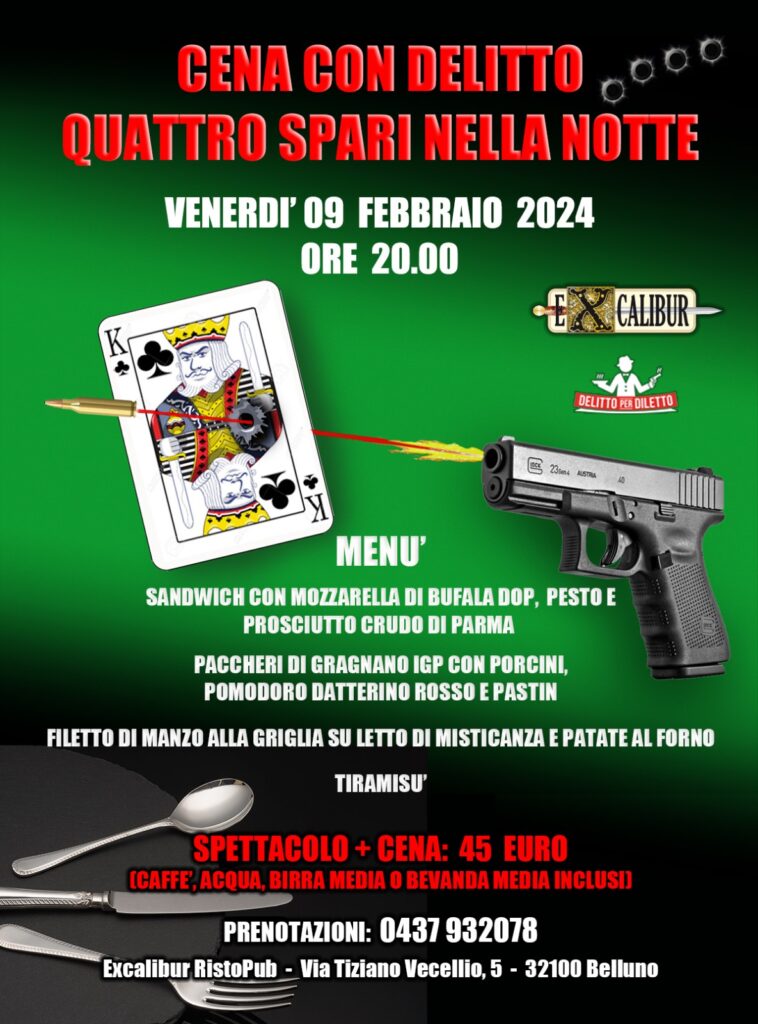 CENA CON DELITTO - EventiFVG.it