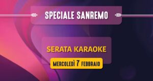 👨🏻🎤👩🏻🎤 Serata KARAOKE Sanremo @ WIENER HAUS Tavagnacco 🎶🎤